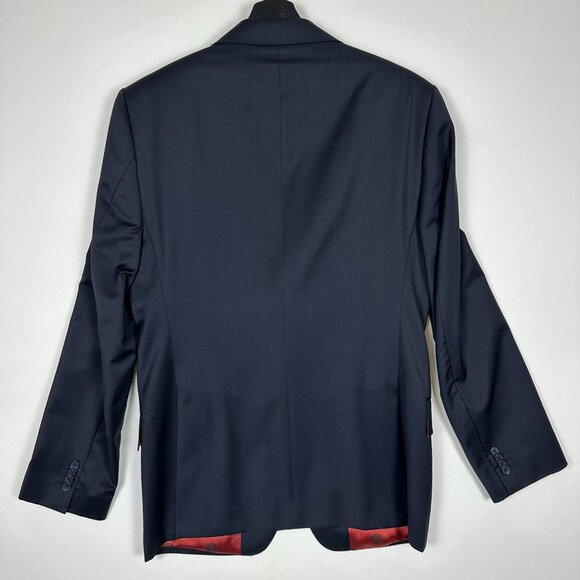 Hörst Navy Wool Suit 38 R Jacket 32 R Pants - Picture 2 of 15
